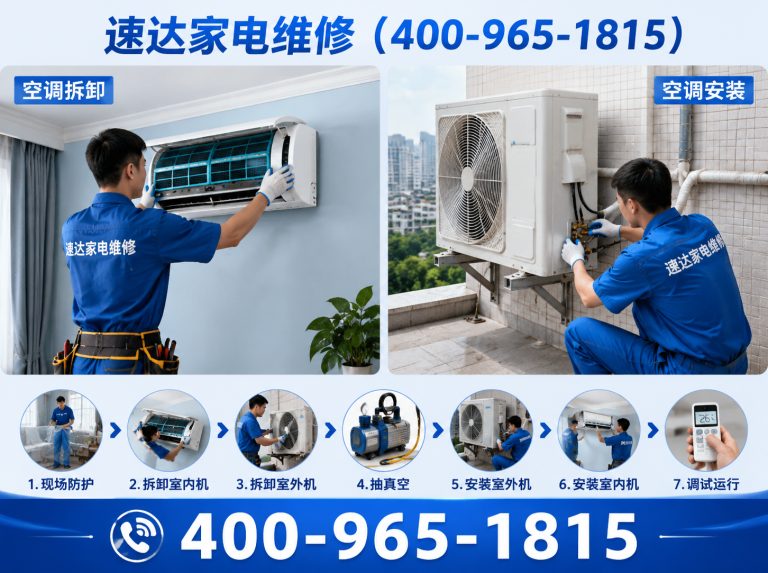 昆明空调拆装展示图